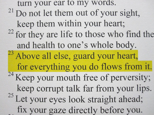 Guard the Heart Ministries Proverbs 4 23